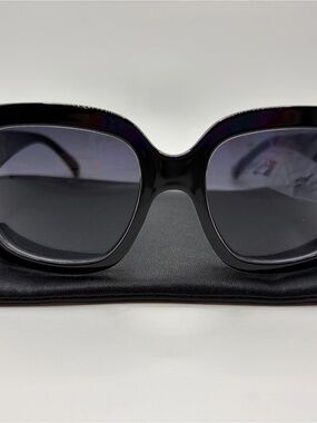 Kurt Geiger Black Oversized Women’s Sunglasses